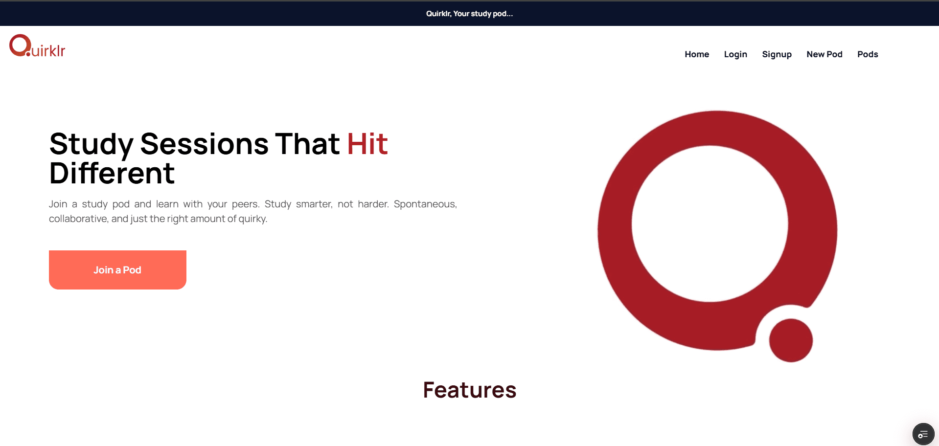 Quirklr — Spontaneous Study Sessions preview 2